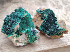 Natural Crystalline Malachite Specimens x 12 From Tenke Fungurume, Congo - Toprock Gemstones and Minerals 