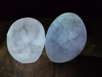 Polished Gemmy Rose Quartz Standing Display Pieces x 2 From Madagascar - Toprock Gemstones and Minerals 