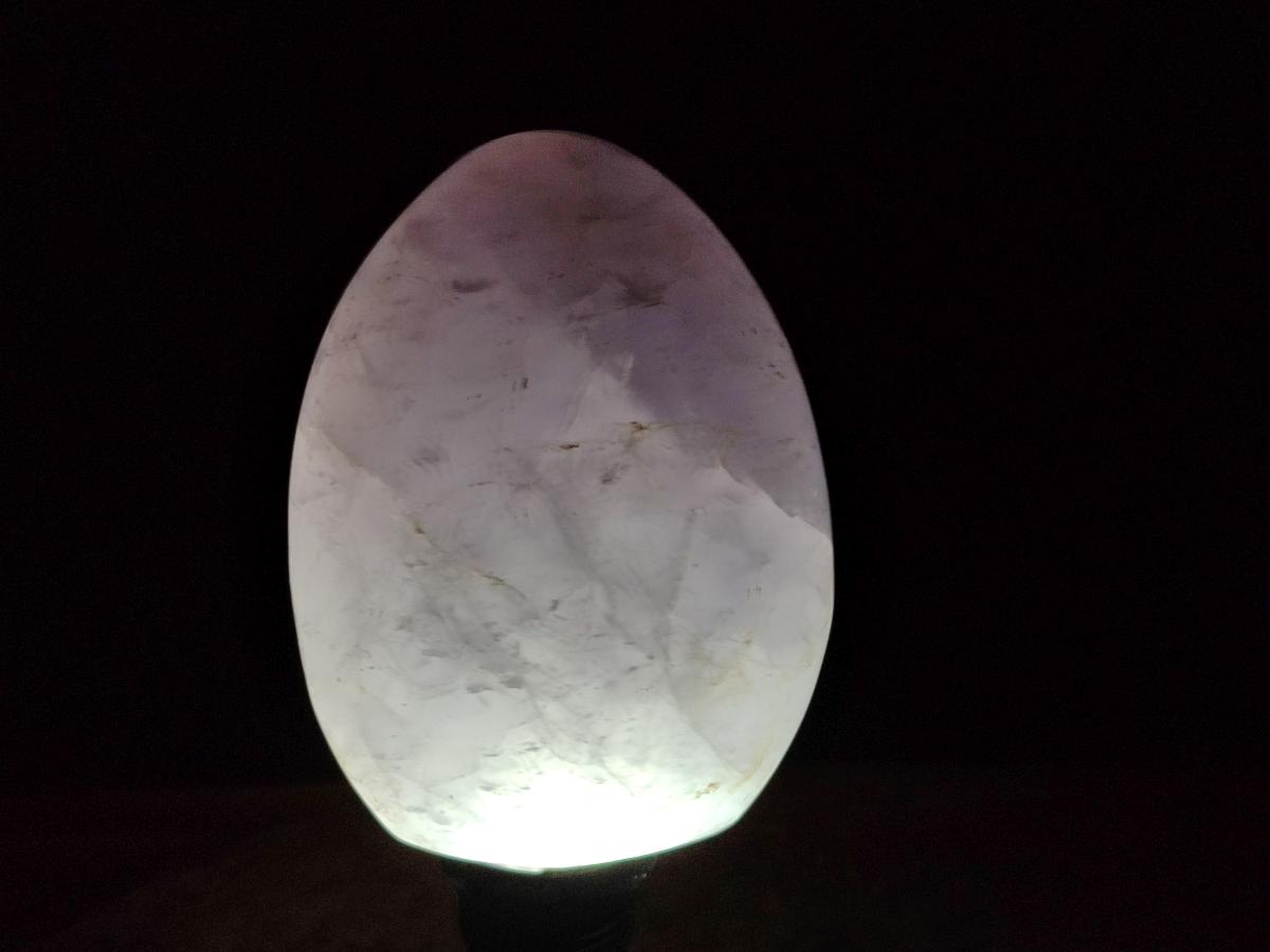 Polished Gemmy Rose Quartz Standing Display Pieces x 2 From Madagascar - Toprock Gemstones and Minerals 