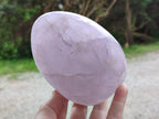 Polished Gemmy Rose Quartz Standing Display Pieces x 2 From Madagascar - Toprock Gemstones and Minerals 