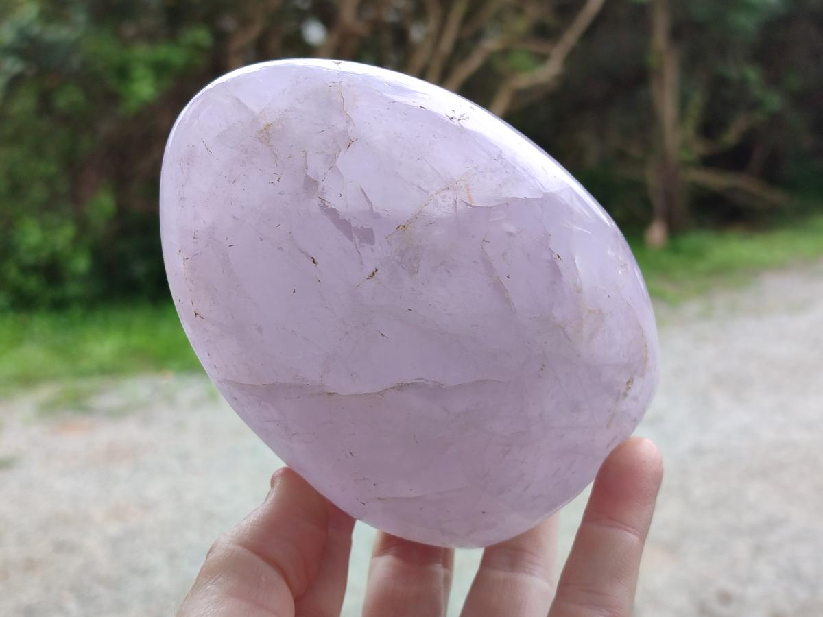 Polished Gemmy Rose Quartz Standing Display Pieces x 2 From Madagascar - Toprock Gemstones and Minerals 