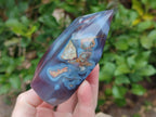 Polished Strawberry Agate Display Crystal Points x 4 From Mozambique - Toprock Gemstones and Minerals 