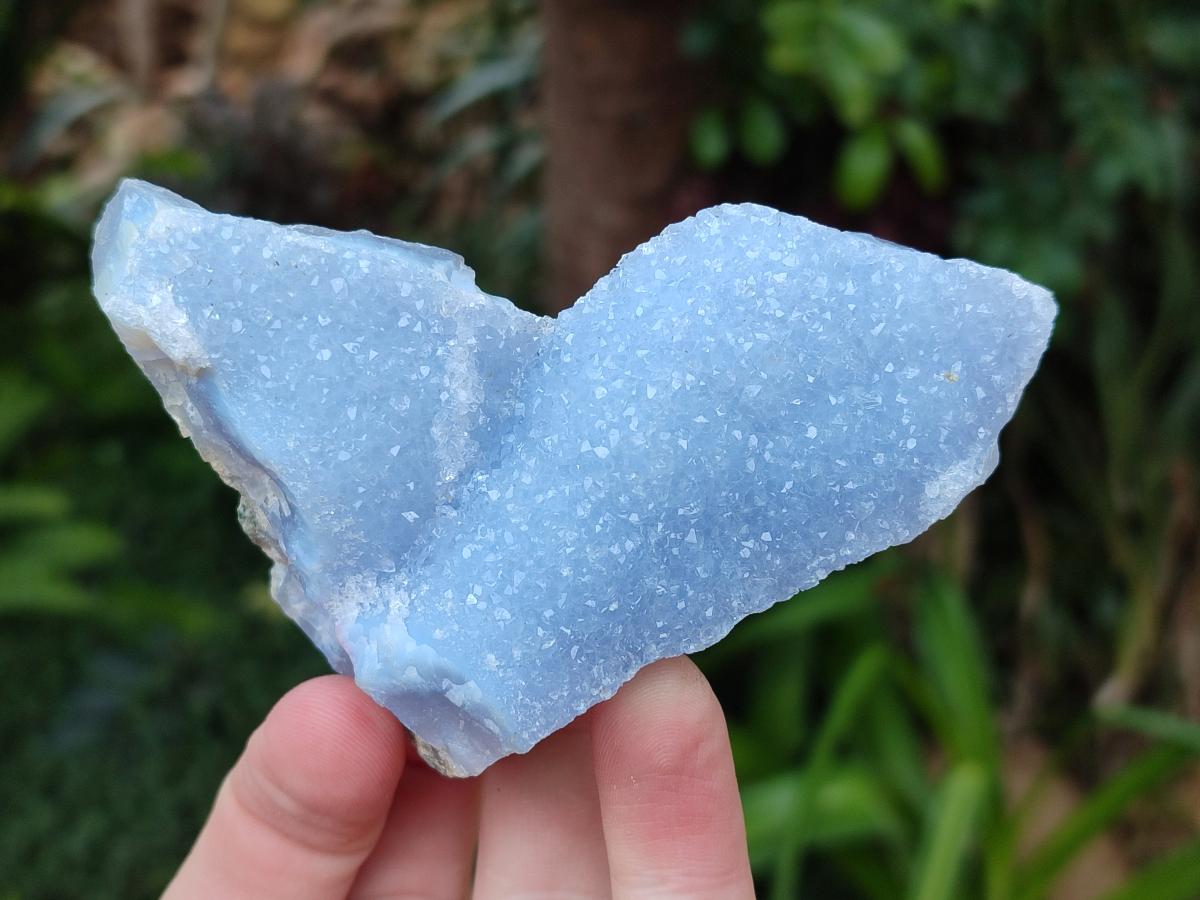 Natural Blue Lace Agate Geode Specimens x 12 From Nsanje, Malawi - Toprock Gemstones and Minerals 