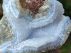 Natural Blue Lace Agate Geode Specimens x 12 From Nsanje, Malawi - Toprock Gemstones and Minerals 