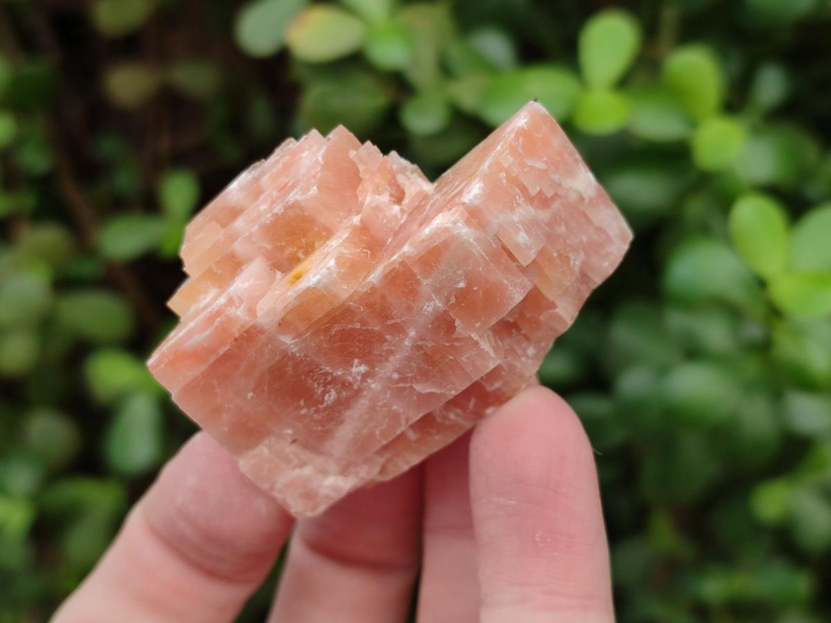 Natural Rhombohedral Sunset Orange Calcite Specimens x 35 From Spitzkop, Namibia - Toprock Gemstones and Minerals 