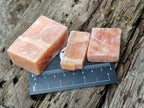 Natural Rhombohedral Sunset Orange Calcite Specimens x 35 From Spitzkop, Namibia - Toprock Gemstones and Minerals 