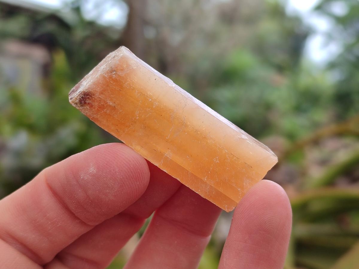 Natural Rhombohedral Sunset Orange Calcite Specimens x 35 From Spitzkop, Namibia - Toprock Gemstones and Minerals 