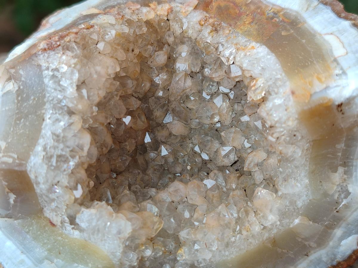 Natural Amethyst Agate Geodes x 6 From Zululand, South Africa - Toprock Gemstones and Minerals 