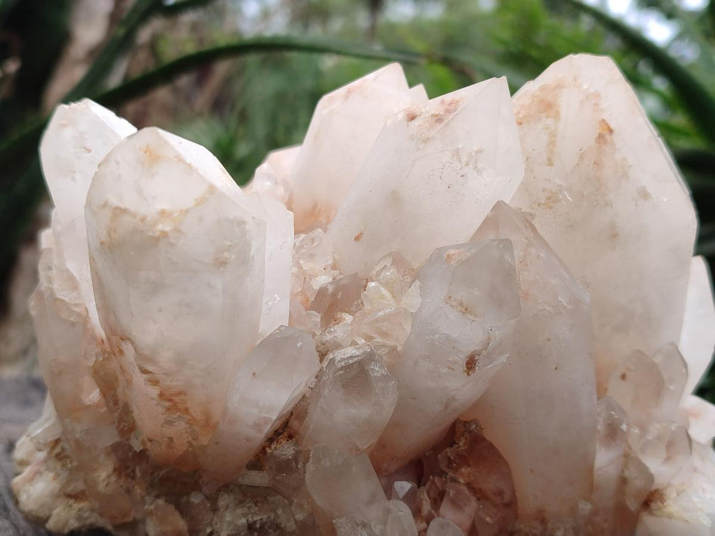 Natural "Anananas" Pineapple Quartz Crystal Cluster x 1 From Antsirabe, Madagascar - Toprock Gemstones and Minerals 