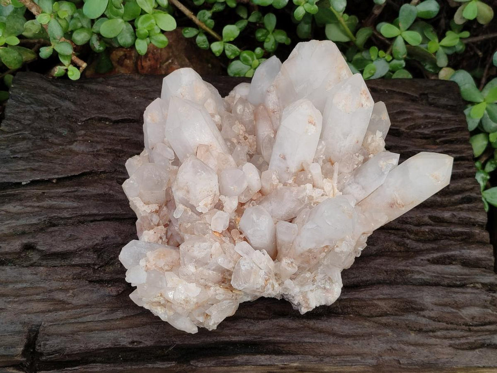 Natural "Anananas" Pineapple Quartz Crystal Cluster x 1 From Antsirabe, Madagascar - Toprock Gemstones and Minerals 