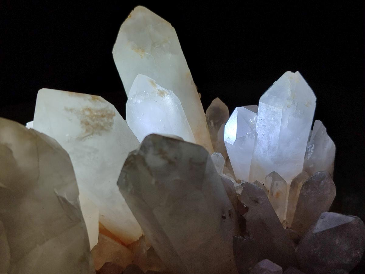 Natural "Anananas" Pineapple Quartz Crystal Cluster x 1 From Antsirabe, Madagascar - Toprock Gemstones and Minerals 
