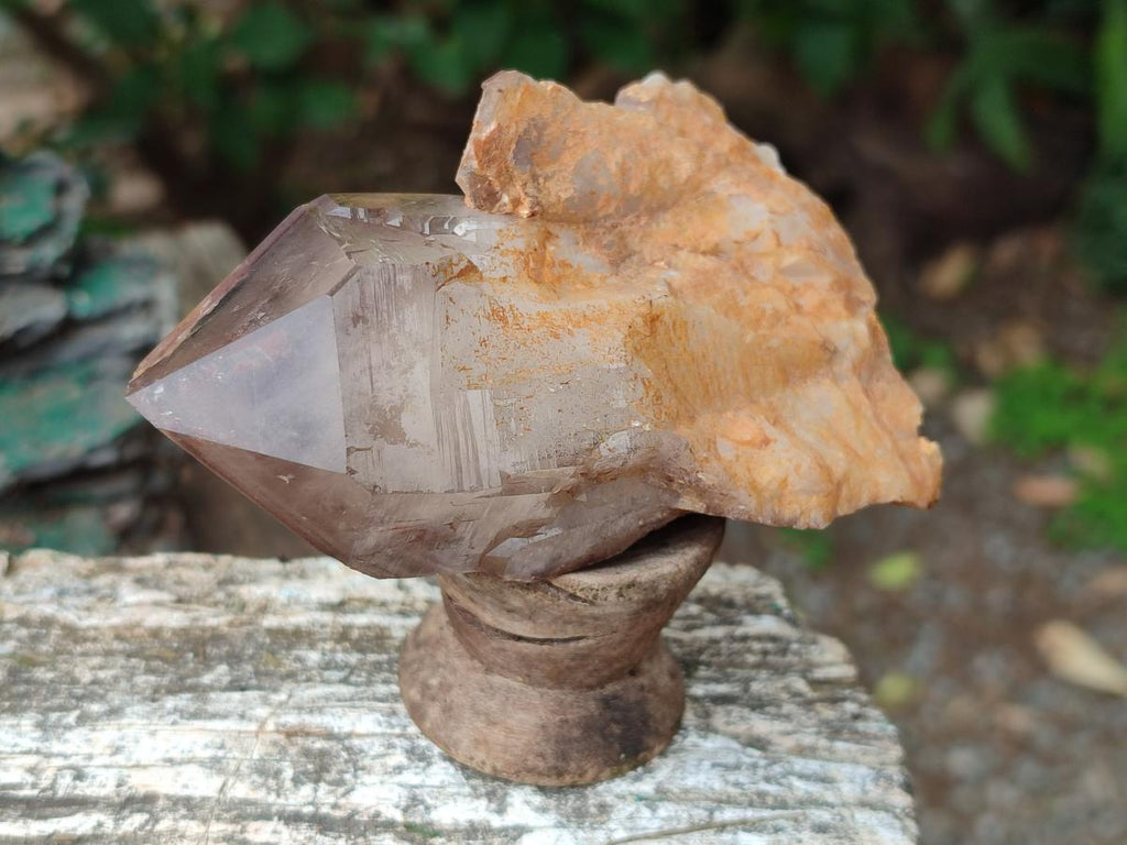 Natural Red Hematoid Quartz Crystal Clusters x 6 From Karoi, Zimbabwe - Toprock Gemstones and Minerals 
