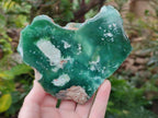 Polished On One Side Mtorolite Chrysoprase Plates x 6 From Mutorashanga, Zimbabwe - Toprock Gemstones and Minerals 