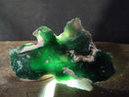 Polished On One Side Mtorolite Chrysoprase Plates x 6 From Mutorashanga, Zimbabwe - Toprock Gemstones and Minerals 