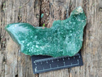 Polished On One Side Mtorolite Chrysoprase Plates x 6 From Mutorashanga, Zimbabwe - Toprock Gemstones and Minerals 