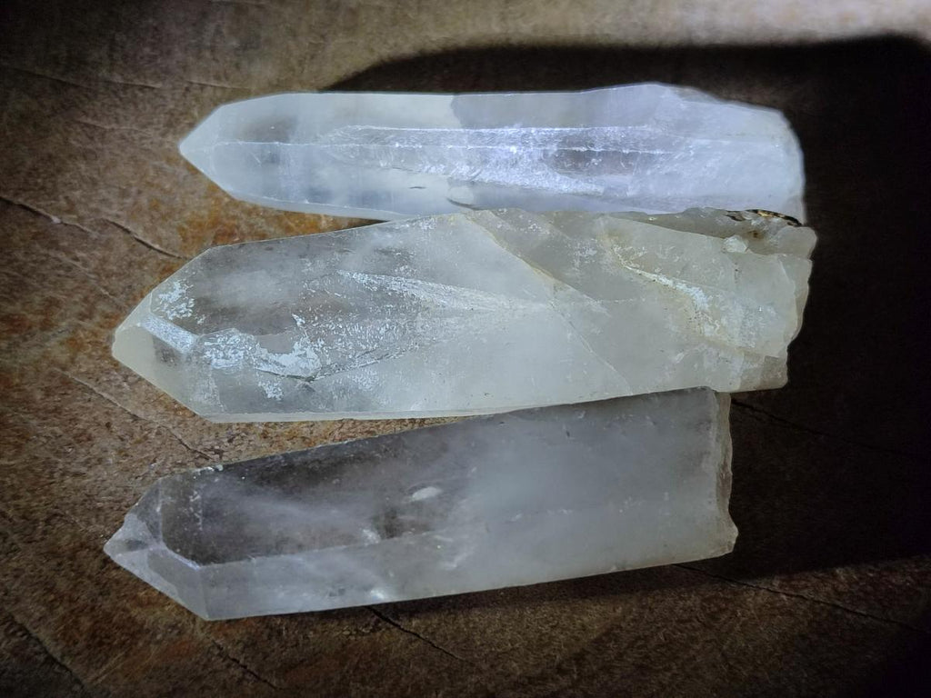 Natural Clear Quartz Single Crystals x 48 From Ambatofinandrahana, Madagascar - Toprock Gemstones and Minerals 
