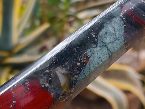 Polished Bloodstone Display Crystal Points x 3 From Swaziland - Toprock Gemstones and Minerals 