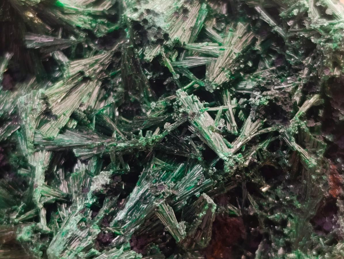Natural Silky Malachite Specimens x 12 From Kasompe, Congo - Toprock Gemstones and Minerals 