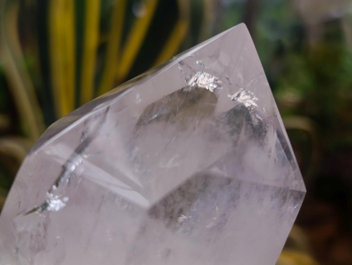 Polished Clear Quartz Display Crystals x 2 From Madagascar - Toprock Gemstones and Minerals 
