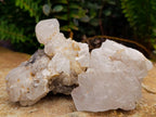 Natural Rhombohedral Calcite Crystals x 6 From Albert's Mountain, Lesotho - Toprock Gemstones and Minerals 