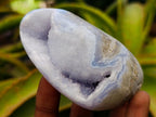 Polished Blue Lace Agate Free Forms x 6 From Nsanje, Malawi - Toprock Gemstones and Minerals 