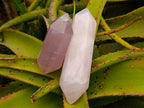 Polished Double Terminated Gemmy Rose Quartz Crystals x 6 From Madagascar - Toprock Gemstones and Minerals 