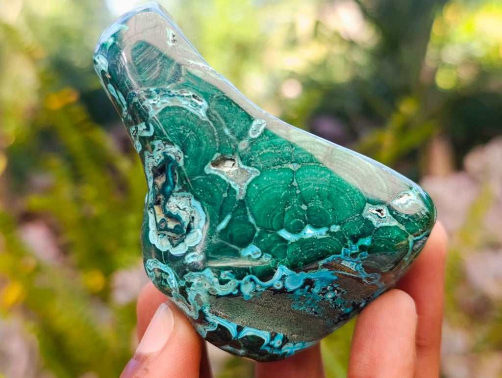 Polished Malacolla Free Forms x 14 From Kulukuluku, Congo - Toprock Gemstones and Minerals 