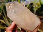 Polished On One Side Large Smokey Quartz Crystals x 3 From Angola - Toprock Gemstones and Minerals 