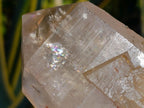 Polished On One Side Large Smokey Quartz Crystals x 3 From Angola - Toprock Gemstones and Minerals 