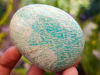 Polished Amazonite Free Forms x 12 From Zimbabwe - Toprock Gemstones and Minerals 