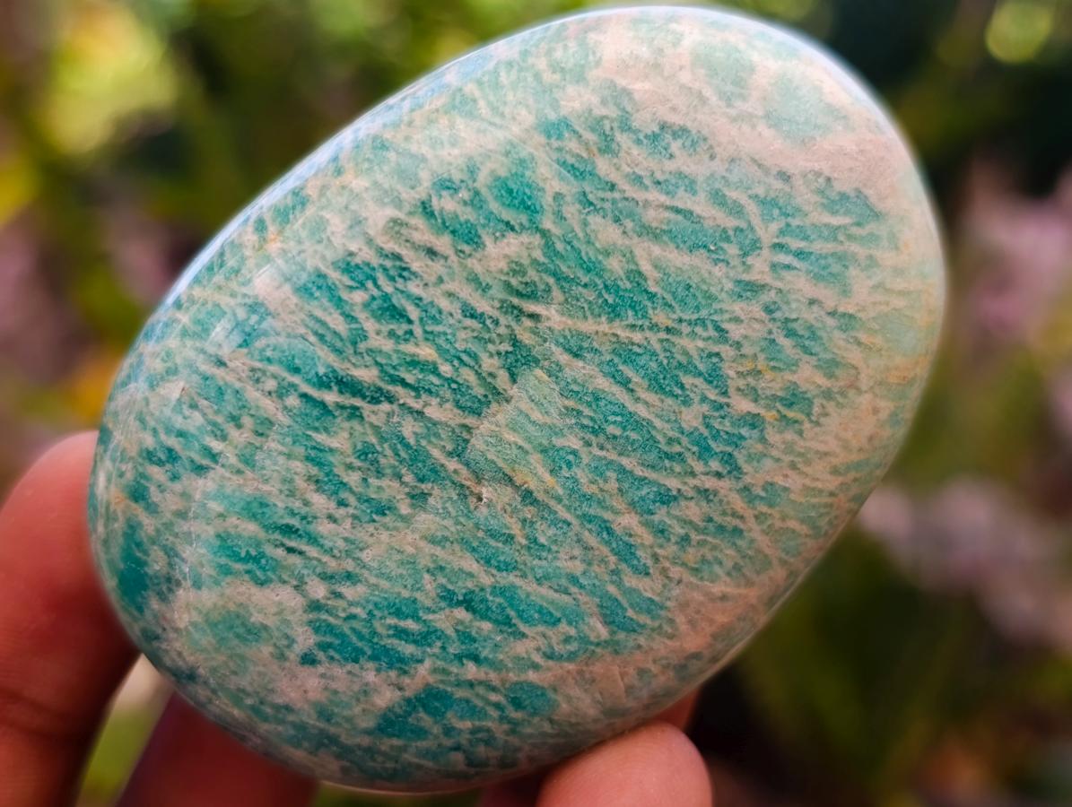 Polished Amazonite Free Forms x 12 From Zimbabwe - Toprock Gemstones and Minerals 