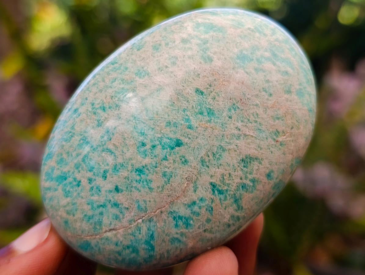 Polished Amazonite Free Forms x 12 From Zimbabwe - Toprock Gemstones and Minerals 