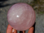 Polished Gemmy Star Rose Quartz Spheres x 6 From Madagascar - Toprock Gemstones and Minerals 