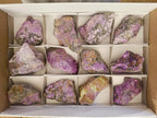 Natural Cobbed Stichtite Specimens x 12 From Barberton, South Africa - Toprock Gemstones and Minerals 