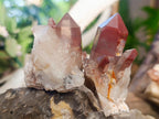 Natural Red Hematoid Quartz Crystals x 24 From Karoi, Zimbabwe - Toprock Gemstones and Minerals 
