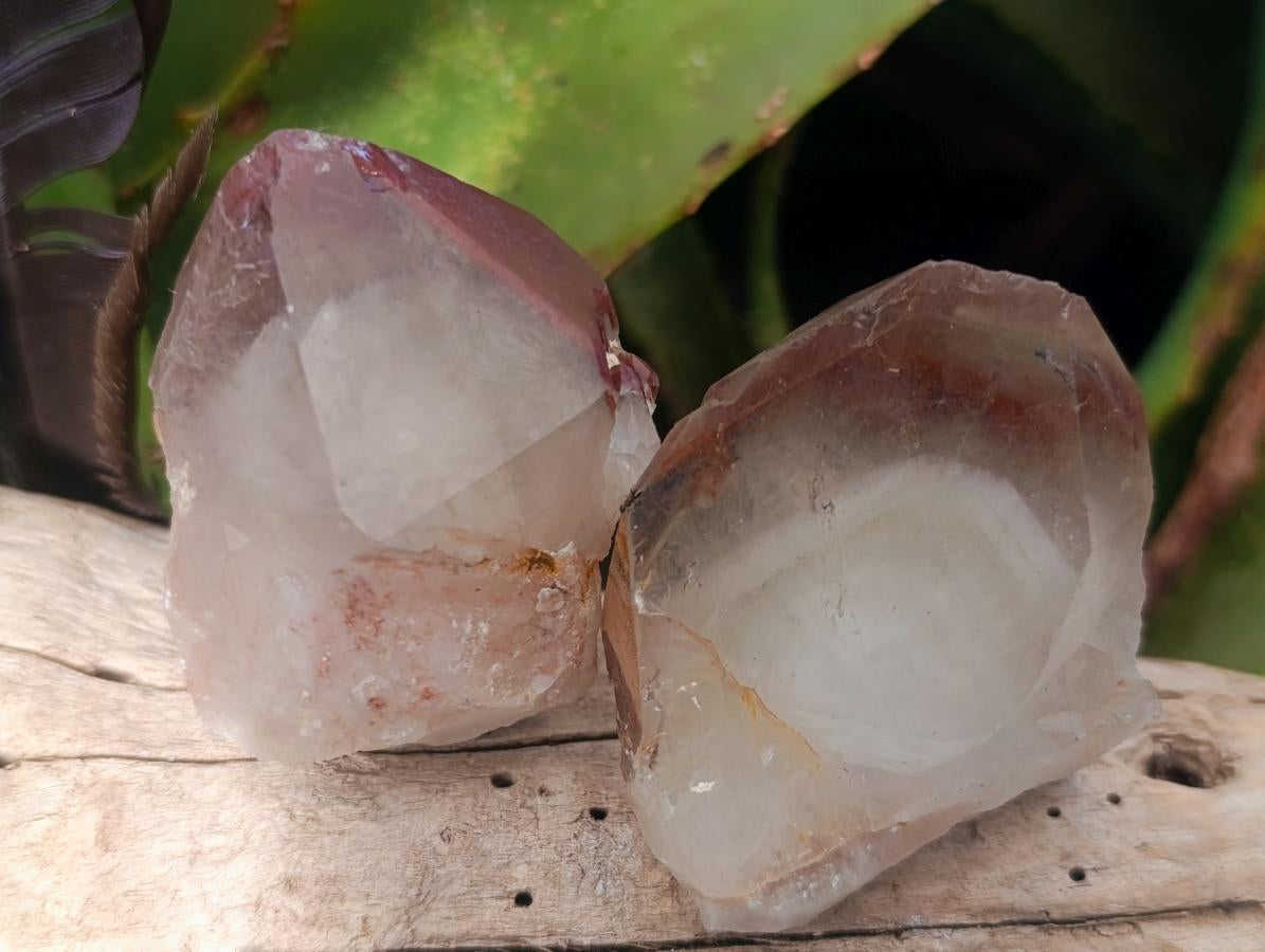 Natural Red Hematoid Quartz Crystals x 24 From Karoi, Zimbabwe - Toprock Gemstones and Minerals 