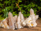 Natural Smokey Spirit Quartz Clusters with Hematoid Coating x 12 From Boekenhouthoek, South Africa - Toprock Gemstones and Minerals 