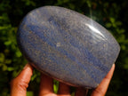 Polished Lazulite Standing Display Pieces x 2 From Madagascar - Toprock Gemstones and Minerals 