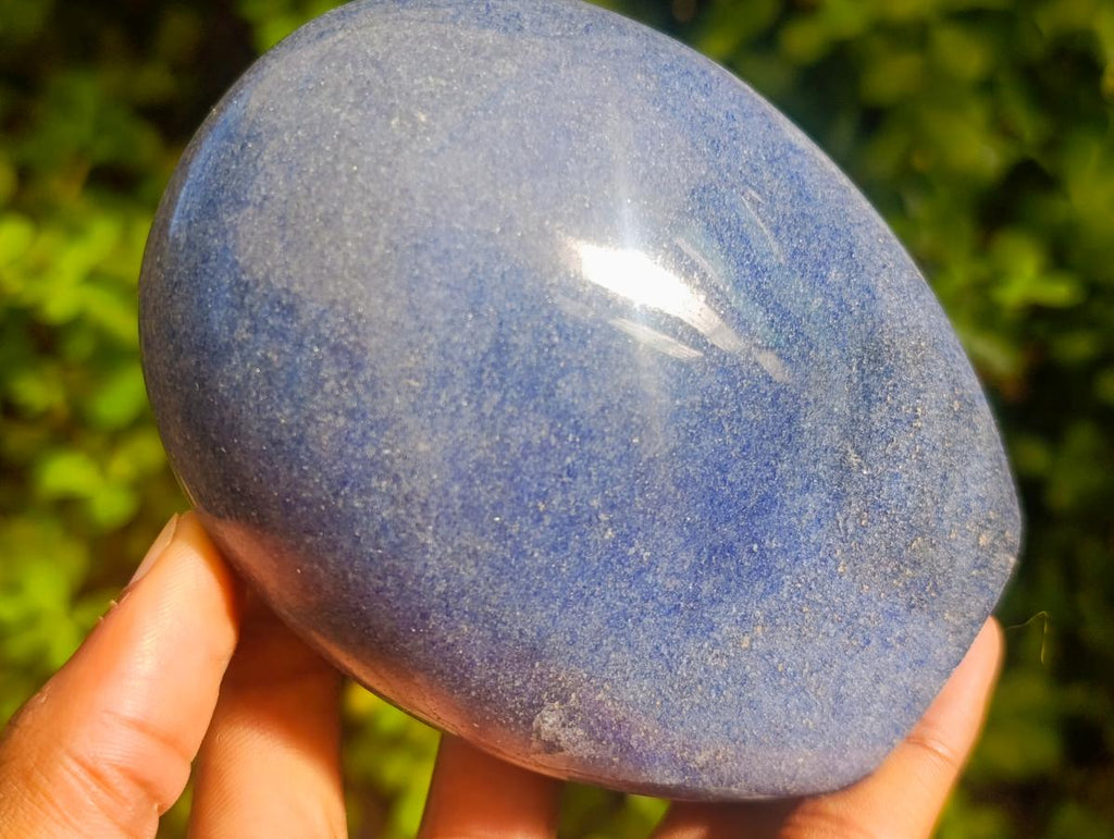 Polished Lazulite Standing Display Pieces x 2 From Madagascar - Toprock Gemstones and Minerals 