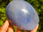 Polished Lazulite Standing Display Pieces x 2 From Madagascar - Toprock Gemstones and Minerals 