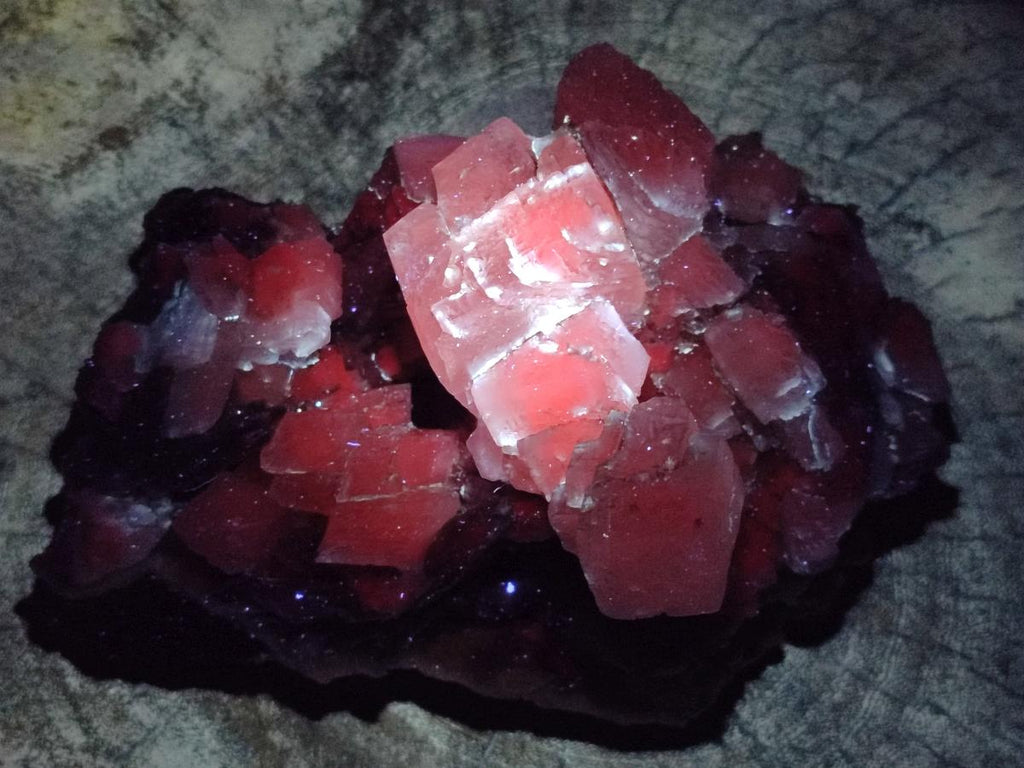 Natural Large Stacked Rhombohedral Calcite Specimen x 1 From Albert's Mountain, Lesotho - Toprock Gemstones and Minerals 