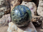 Polished Stromatolite Spheres x 6 From Katsepy, Madagascar - Toprock Gemstones and Minerals 