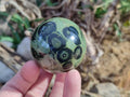 Polished Stromatolite Spheres x 6 From Katsepy, Madagascar - Toprock Gemstones and Minerals 