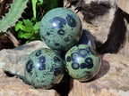 Polished Stromatolite Spheres x 6 From Katsepy, Madagascar - Toprock Gemstones and Minerals 