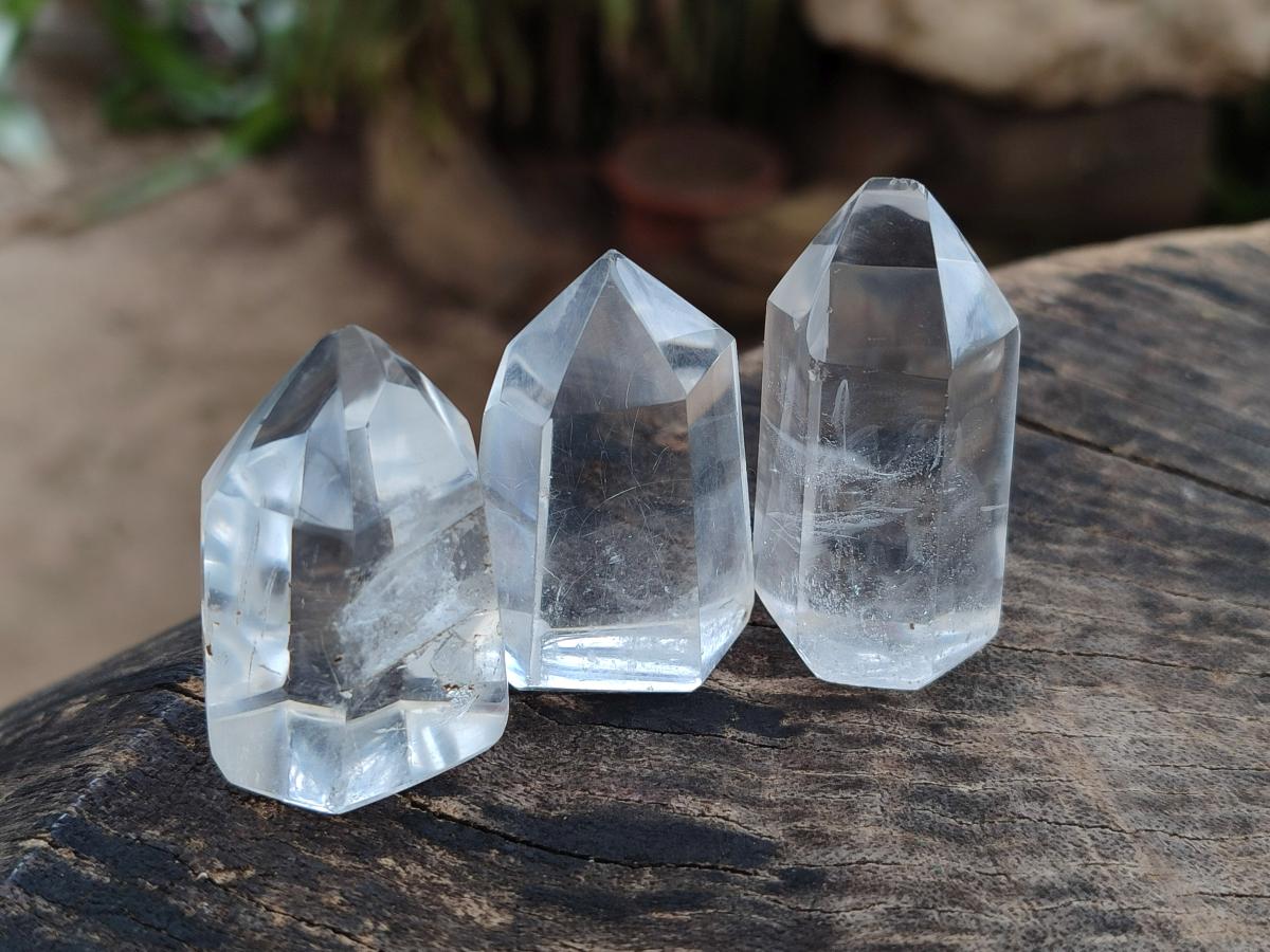 Polished Small Clear Quartz Display Crystals x 37 From Madagascar - Toprock Gemstones and Minerals 