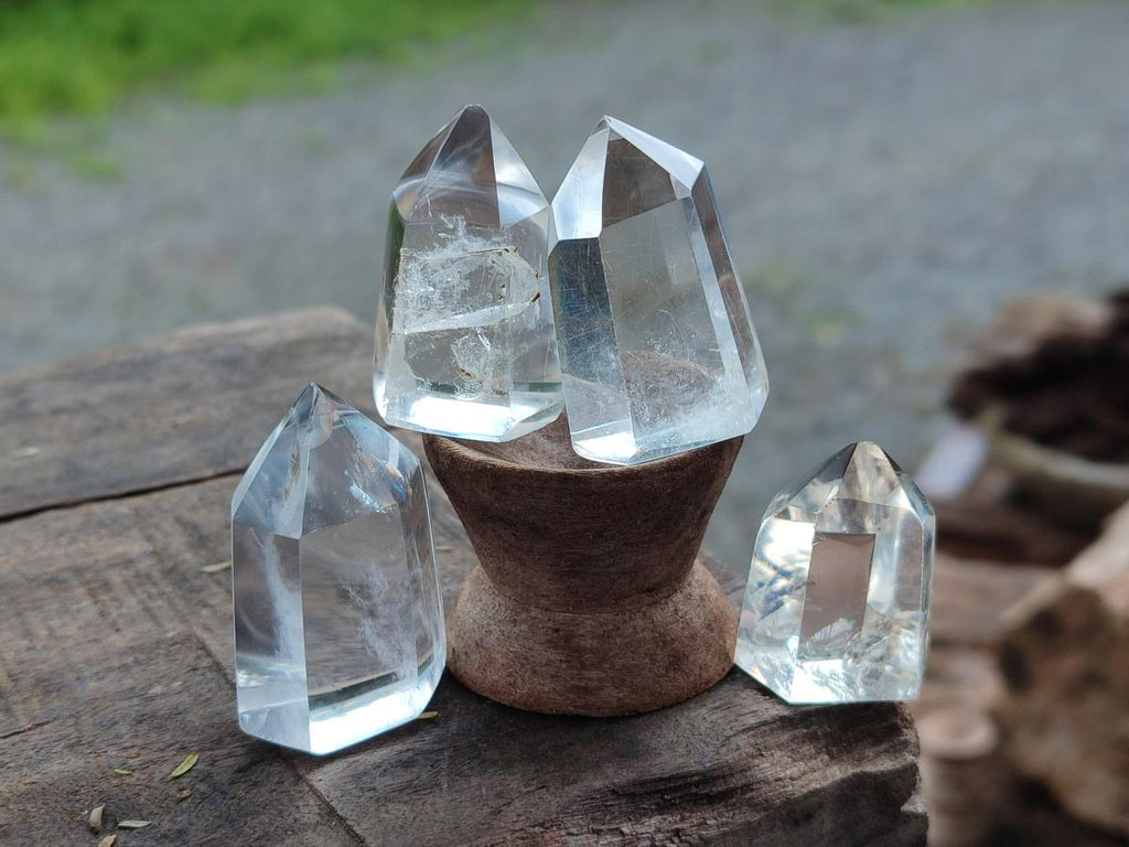 Polished Small Clear Quartz Display Crystals x 37 From Madagascar - Toprock Gemstones and Minerals 