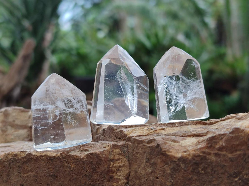 Polished Small Clear Quartz Display Crystals x 37 From Madagascar - Toprock Gemstones and Minerals 