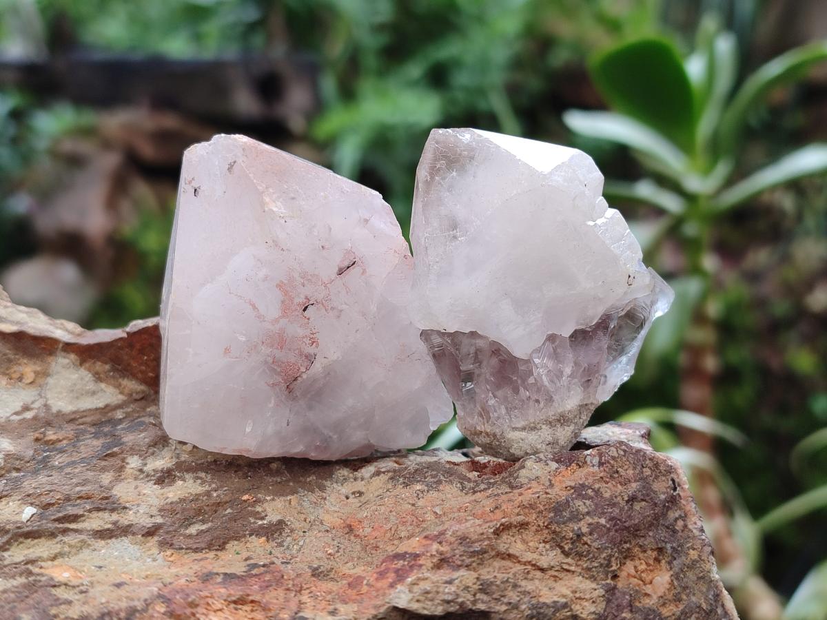 Natural Smokey Hematoid Crystals x 35 From Madagascar - Toprock Gemstones and Minerals 