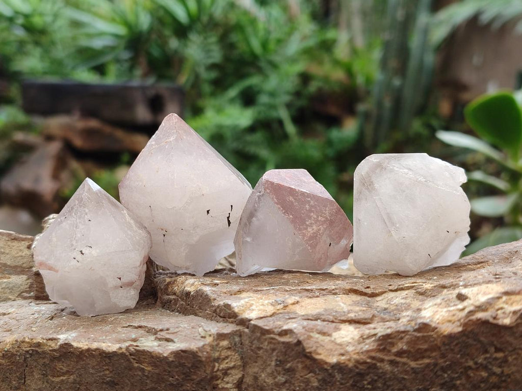 Natural Smokey Hematoid Crystals x 35 From Madagascar - Toprock Gemstones and Minerals 