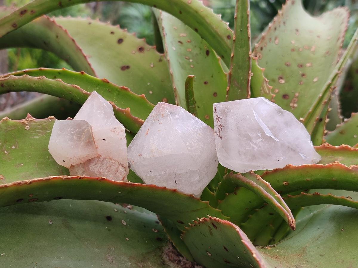 Natural Smokey Hematoid Crystals x 35 From Madagascar - Toprock Gemstones and Minerals 